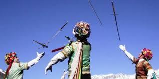 Dance of Swords in Giaglione in Turin