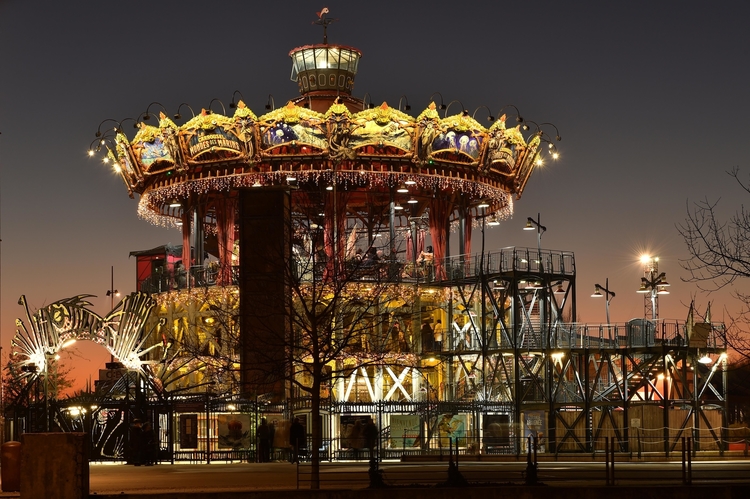 The Great Carrousel. Les Machines de l'île. Nantes (Loire-Atlantique) ©Jean-Dominique Billaud/LVAN