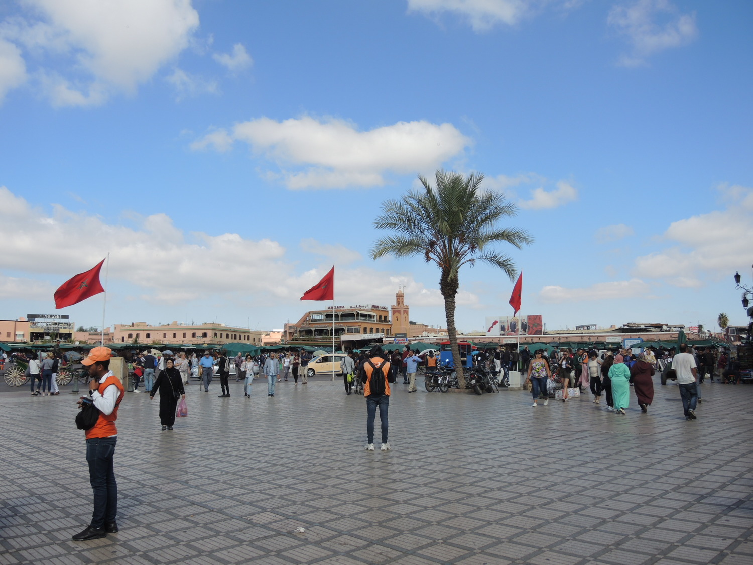 Jamaa El Fna square during the day