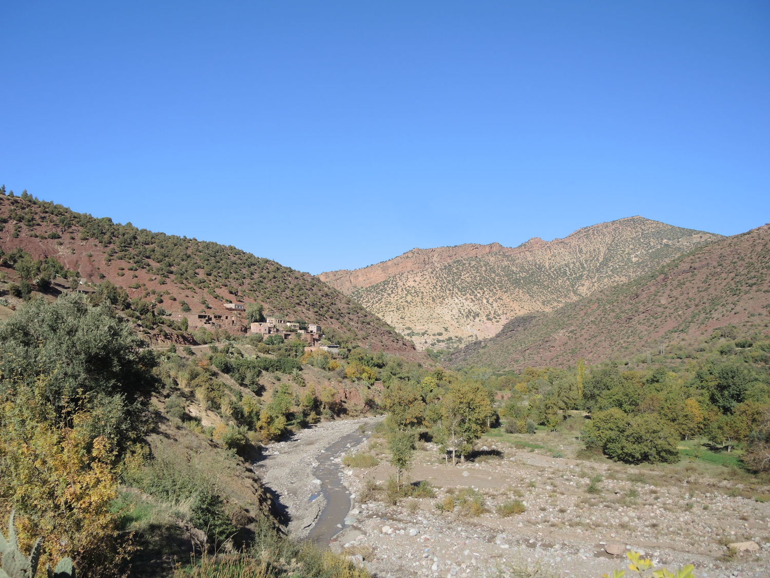 Road in Atlas Mountains