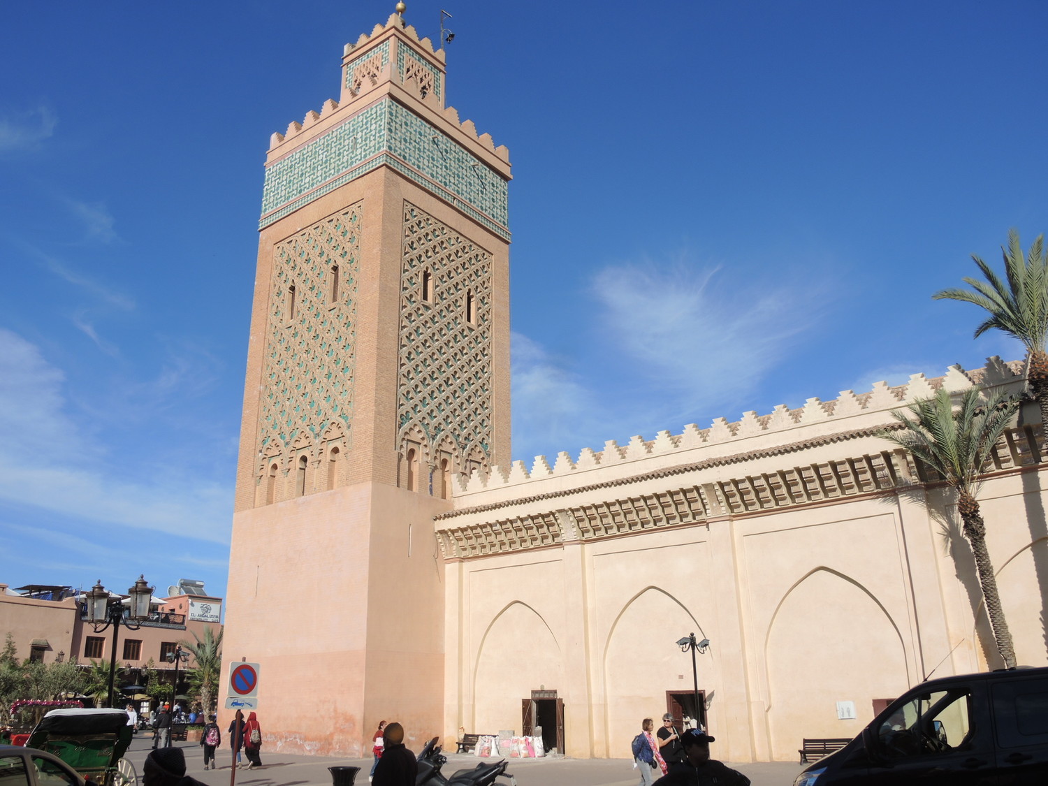 Saadian mausoleum in Marrakech, Morocco