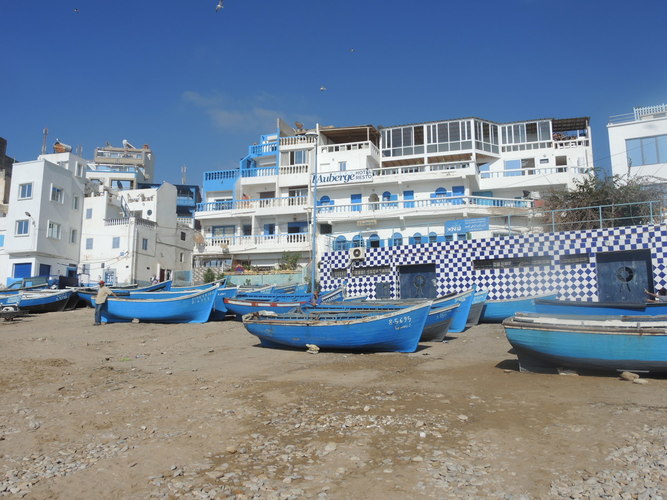 Taghazout, the town of the surfers