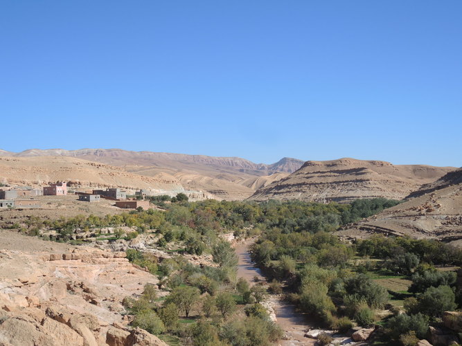 Valley of Asif Ounila river