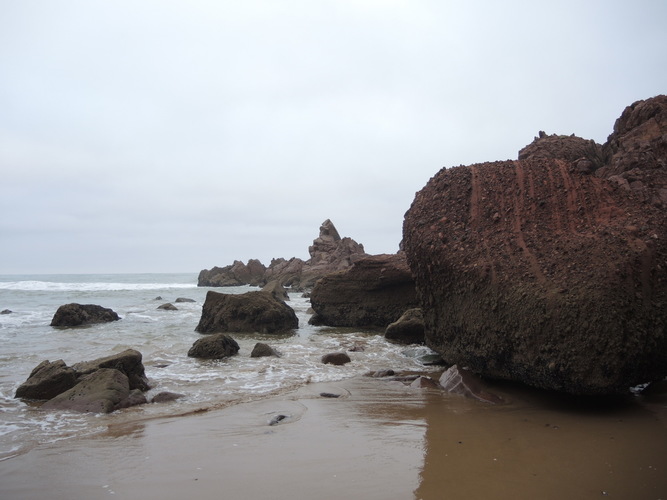 Beaches on the coast of the Atlantic