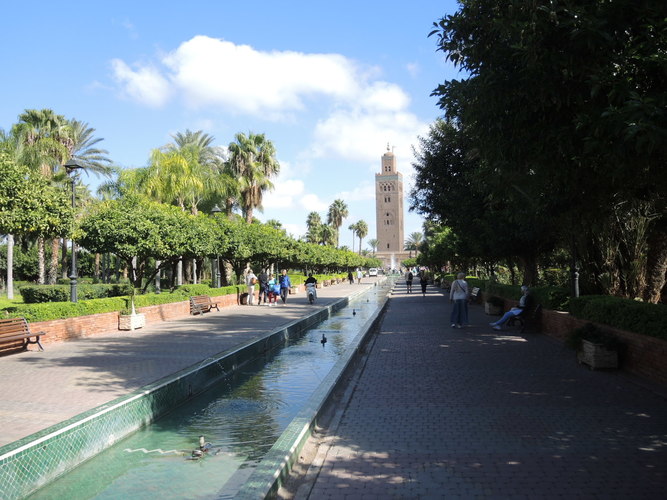 El Koutoubia mosque in Marrakech