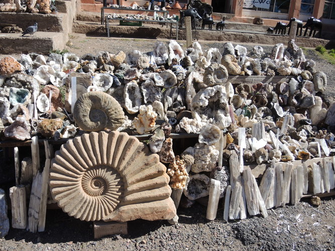 Minerals and fossils for sale in Tiznit