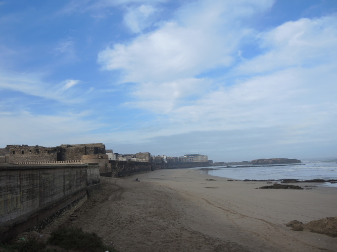 Mirleft beach and the Atlantic coast