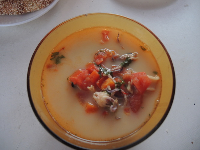 Our homemade fish soup