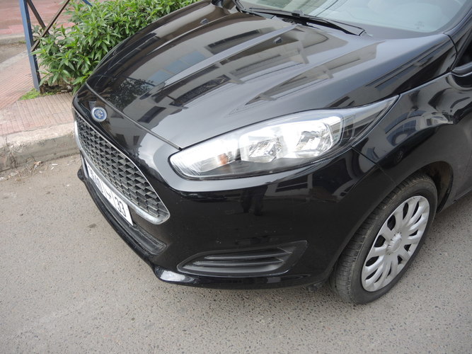 Our rental car Ford Fiesta