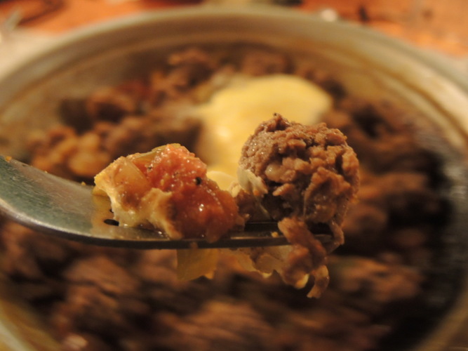 Minced meat tagine in Morocco