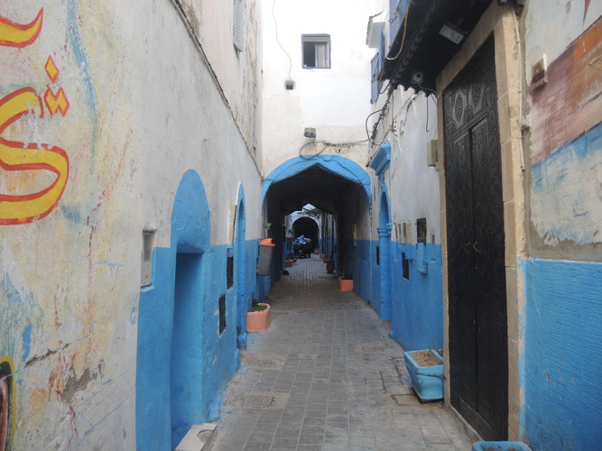 Colorful streets of Essaouira