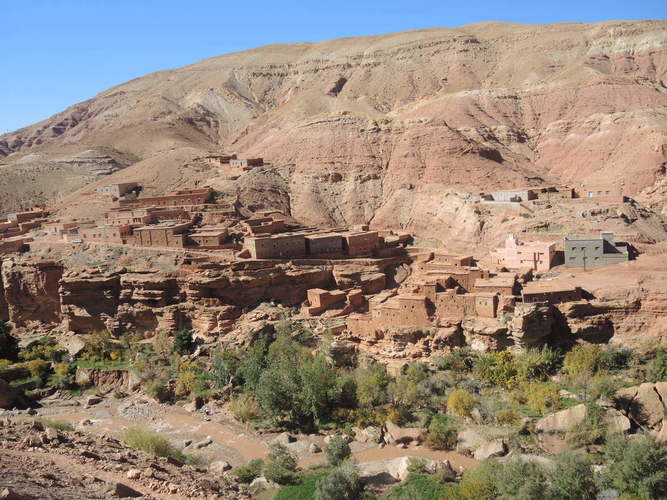 Beautiful Atlas Mountains in Morocco