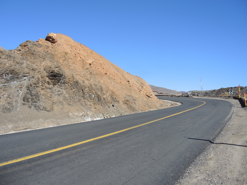 Road N9 in the Atlas Mountains