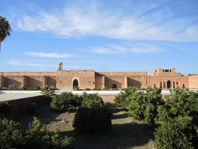 El Badi Palace in Marrakech