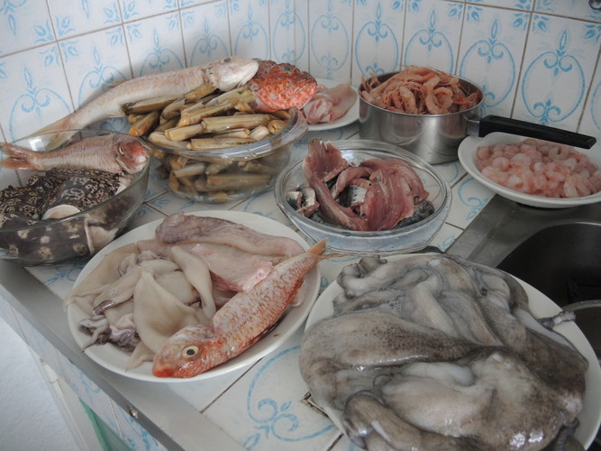 Fish and seafood in Marrakech