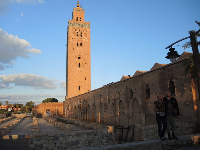 Koutoubia mosque of Marrakech