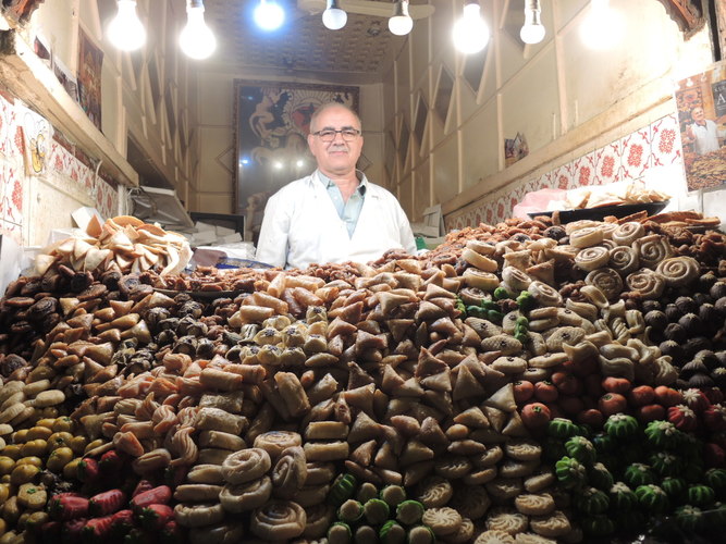 Sweets in Marrakech