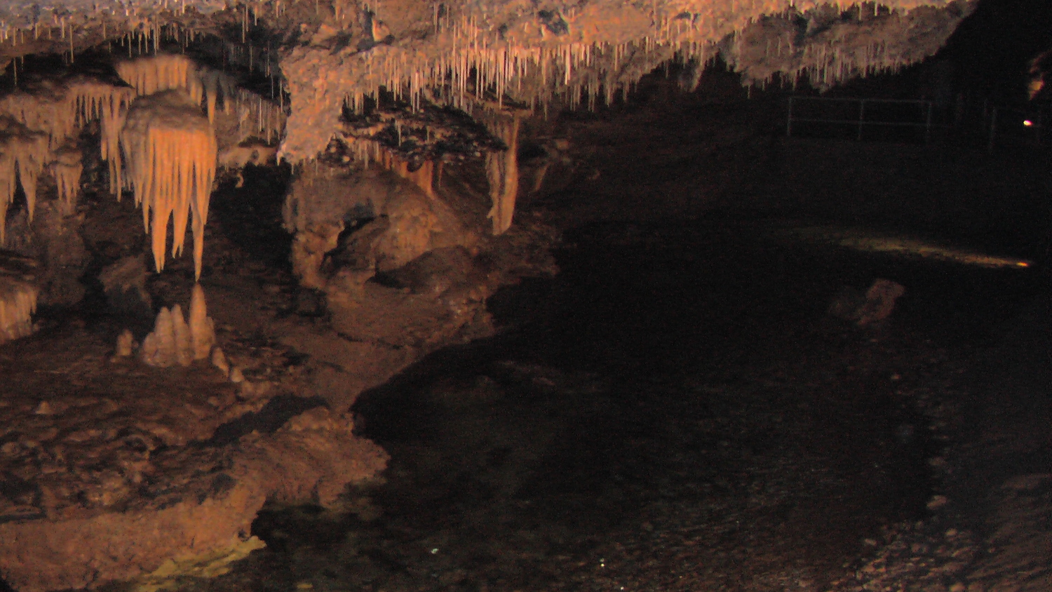 river in Demanovo cave, Slovakia