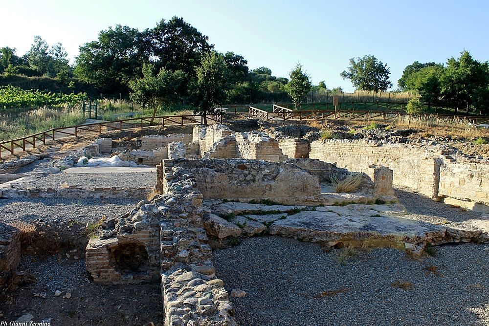 The Roman Hall in Roggiano Gravina