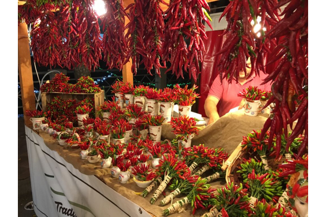 The chili festival in Diamante