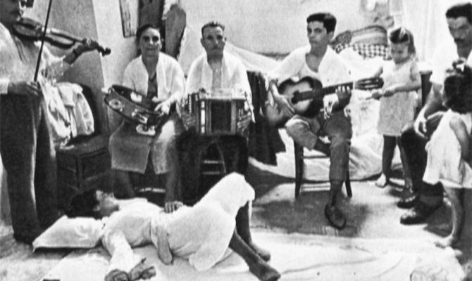 The tarantole dance in Puglia