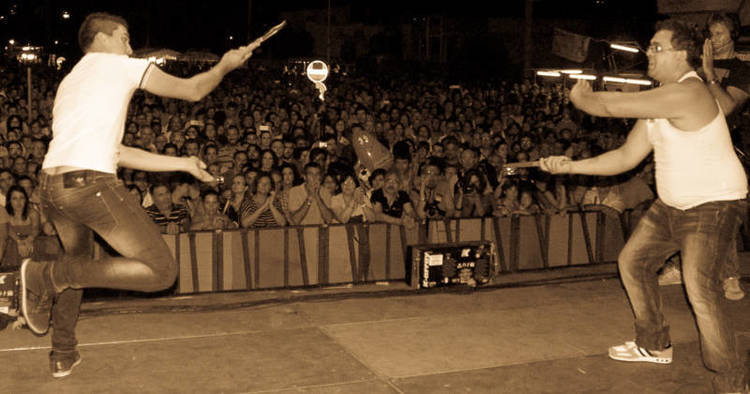 The dance of swords in Puglia