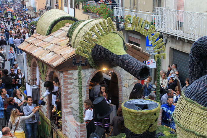The grape festival in Molise