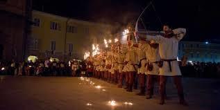 The palio of castles in Marche