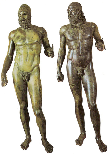 Riace's bronzes in Calabria