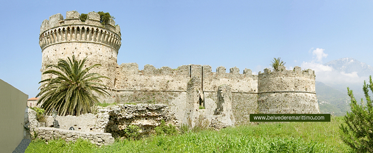 The castle of Belvedere in Calabria