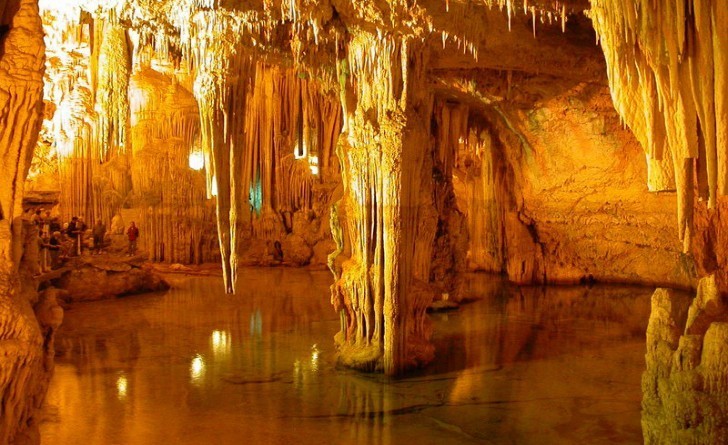The Castellana caves in Puglia