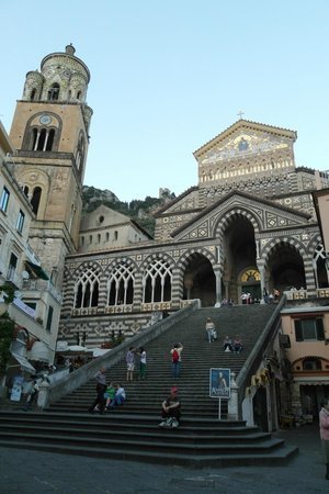 The cathedral of St. Andrea in Campania