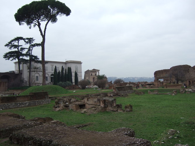 On Palatino Hill Rome