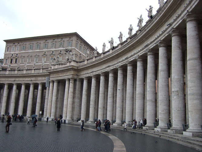 Bernini Colonnades in Rome
