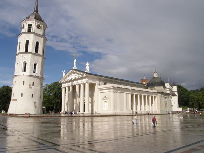 Vilnius Cathedral square