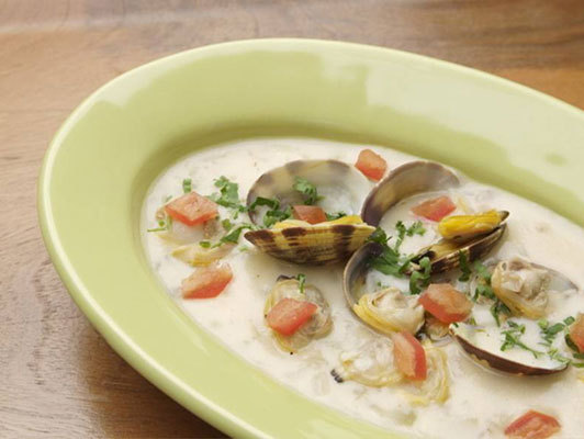 seafood soup with mussels