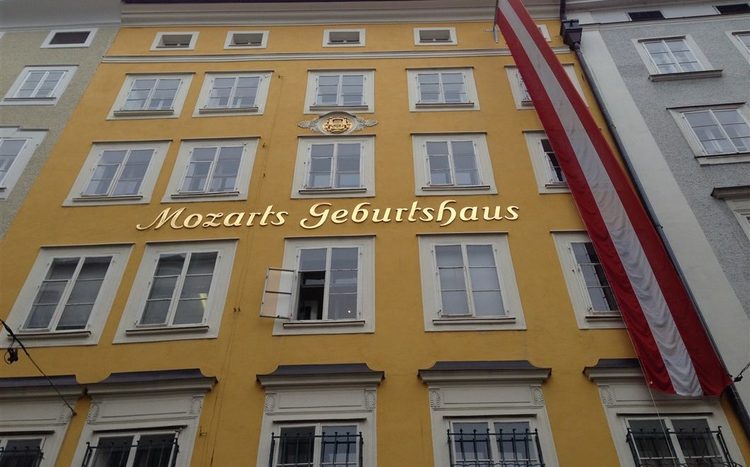 Mozart`s birthplace
