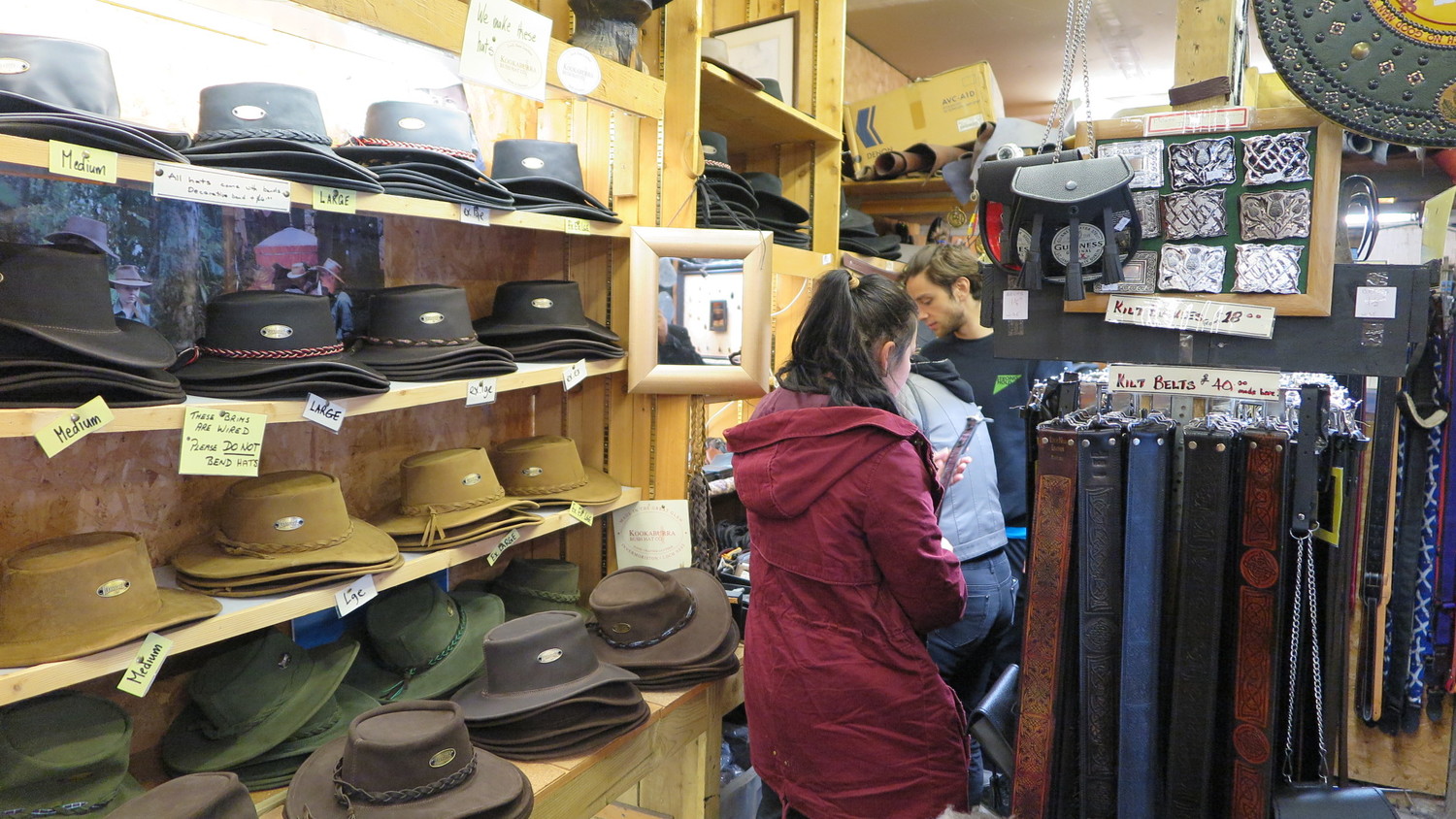Scotland by car. The Clog and Craft Shop in Invermoriston