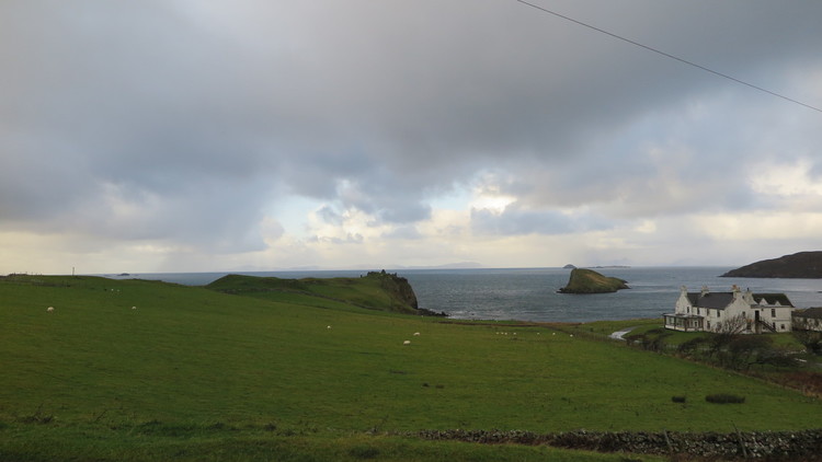 Scotland by car. Isle of Skye