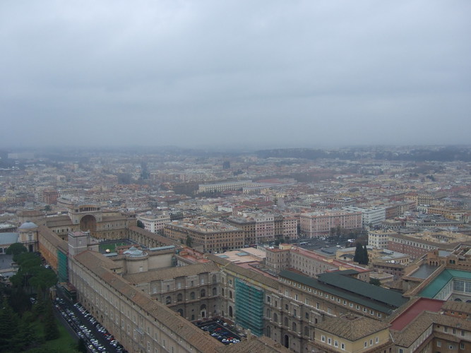 Tourist attractions in Rome. Vatican City Museum