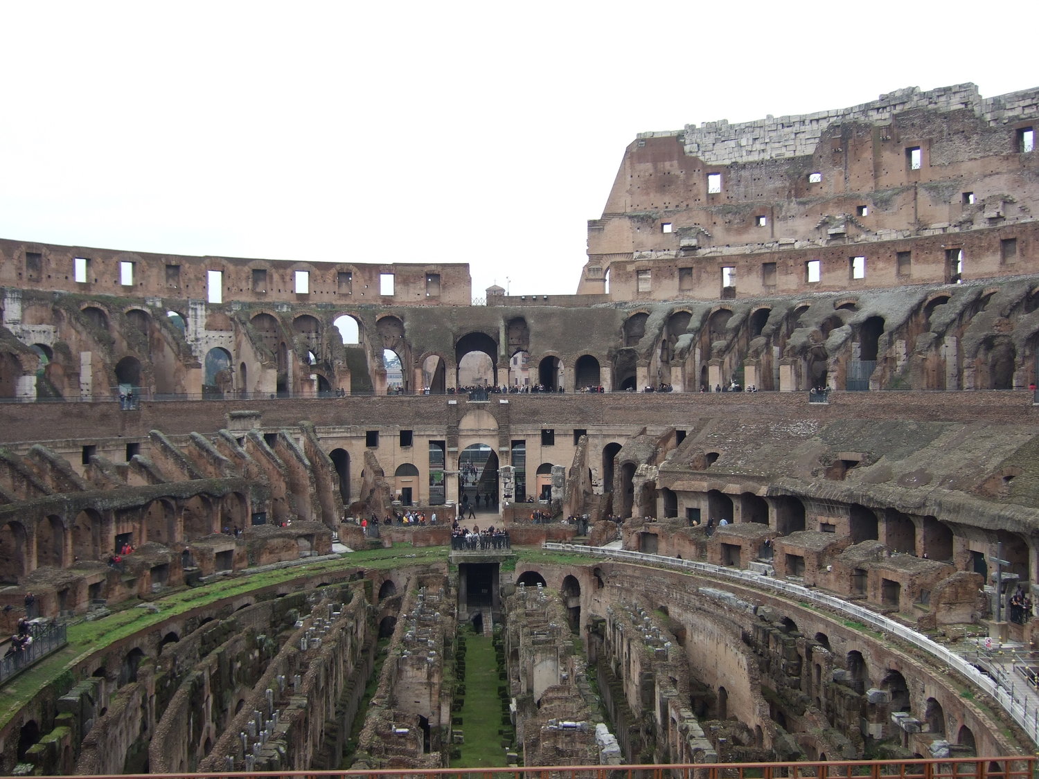 Tourist attractions. The second level view of Coliseum
