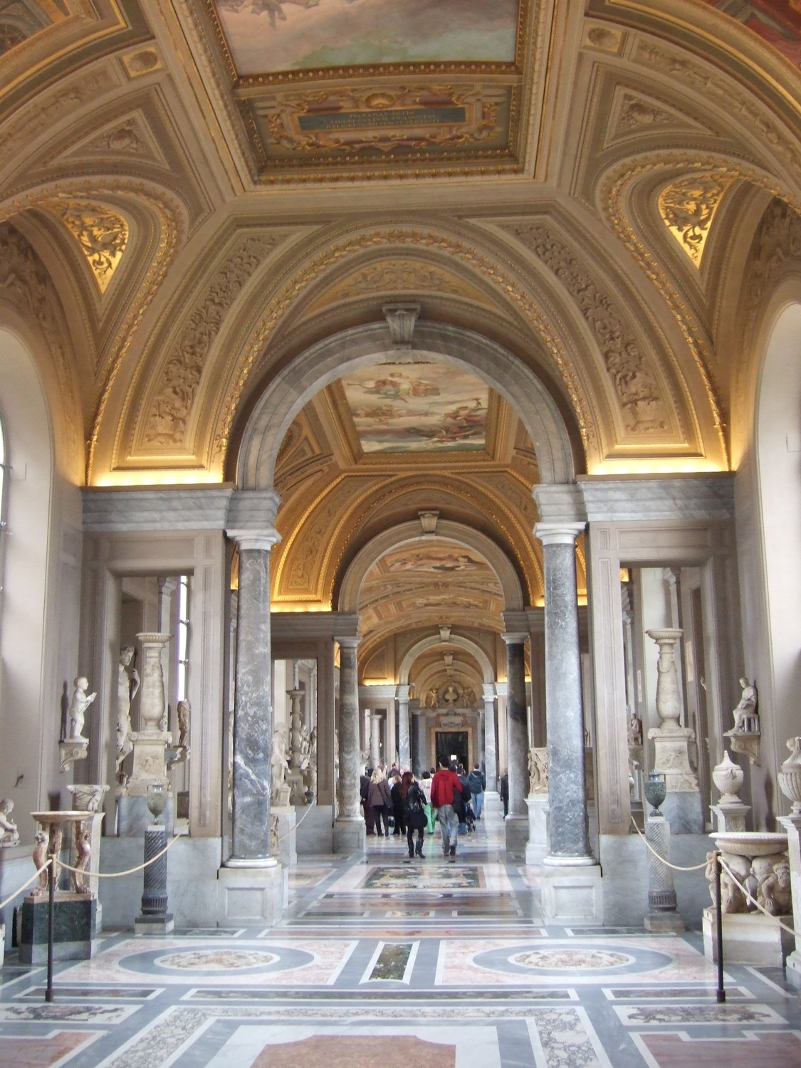 The Vatican City Museum. Roman and Greek sculpture collection