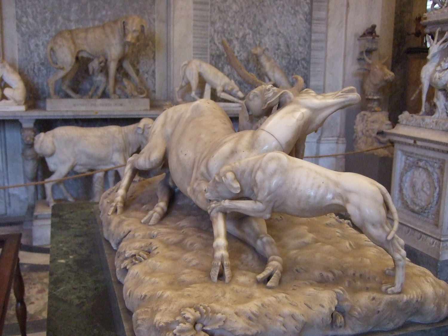 Museums in Rome. The Vatican City Museum. Roman art 