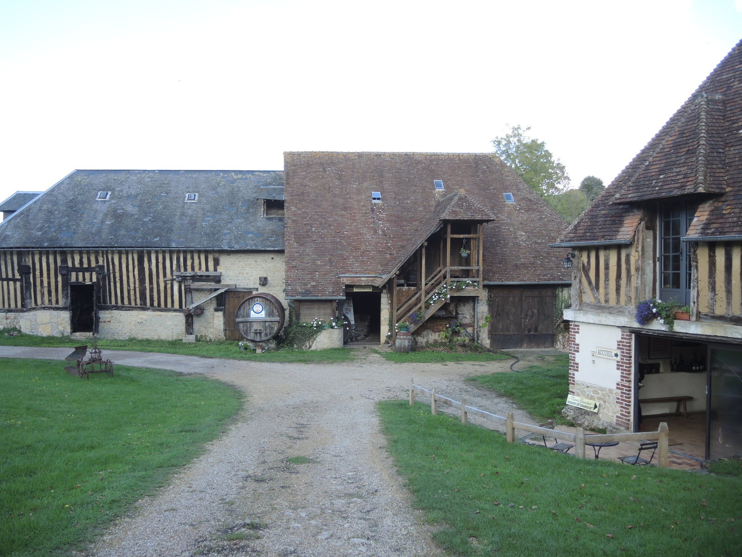 Distilleries in Normandy. GAEC du Manoir De Grandouet