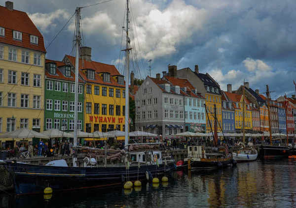 Trip to Copenhagen, Nyhavn - colorful houses in Copenhagen