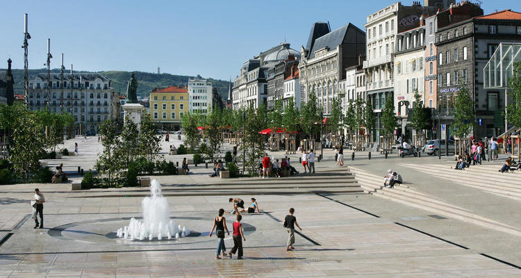 Clermont-Ferrand Jaude Square