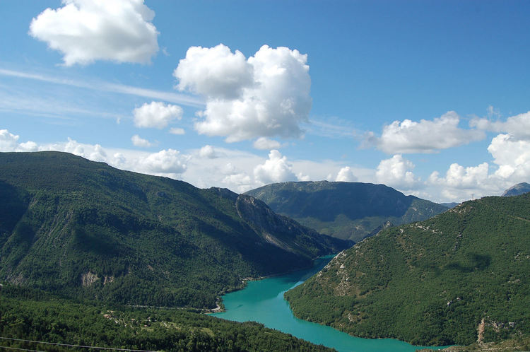 Catellane Chadanne lake