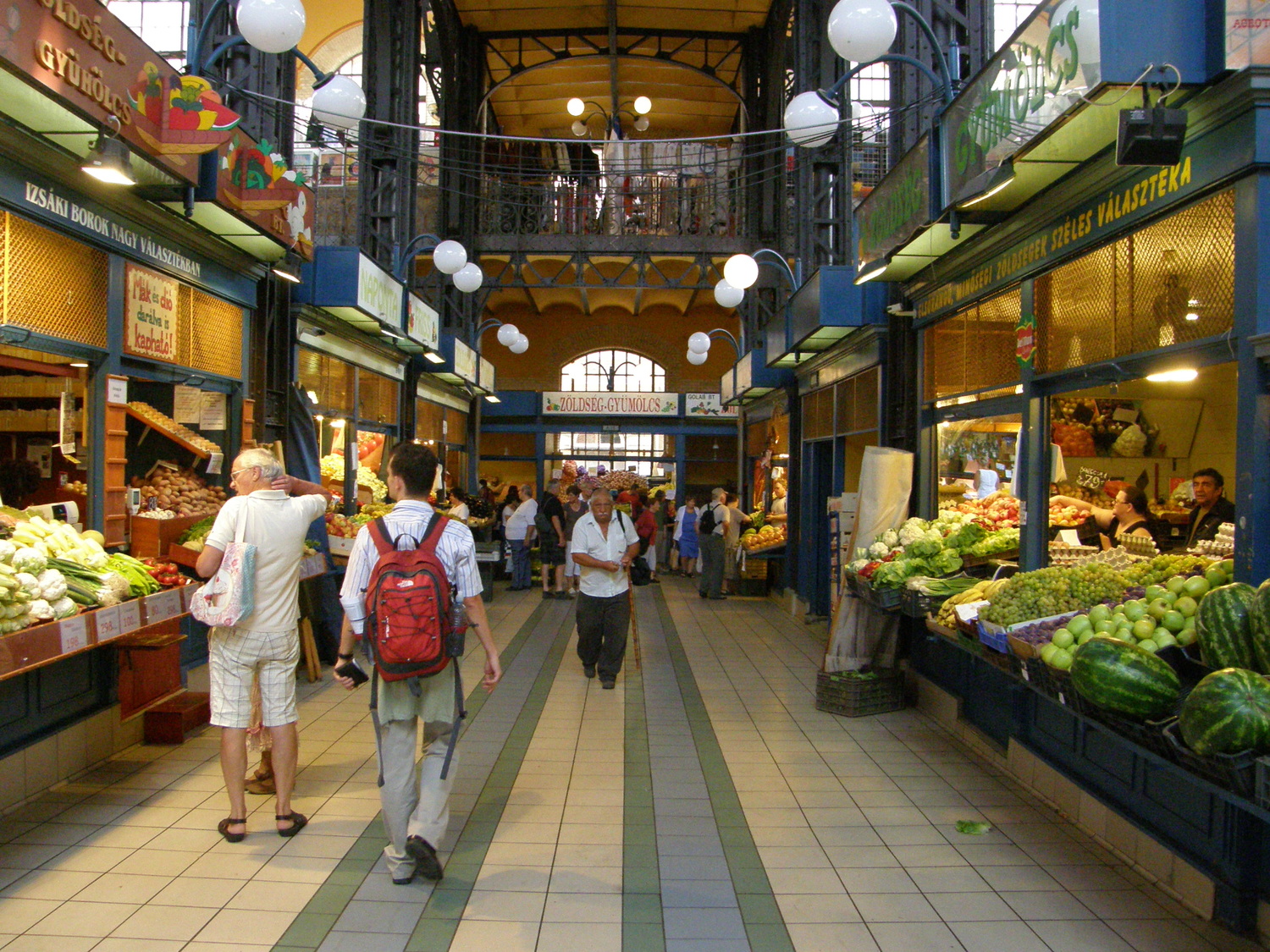 Trip to Hungary. Budapest market
