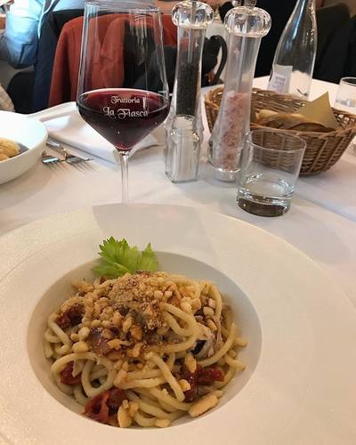 best italian pasta in Sirmione, Garda lake
