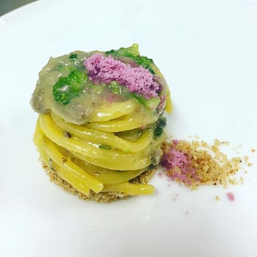 Fresh pasta dishes in Gardone, lake Garda